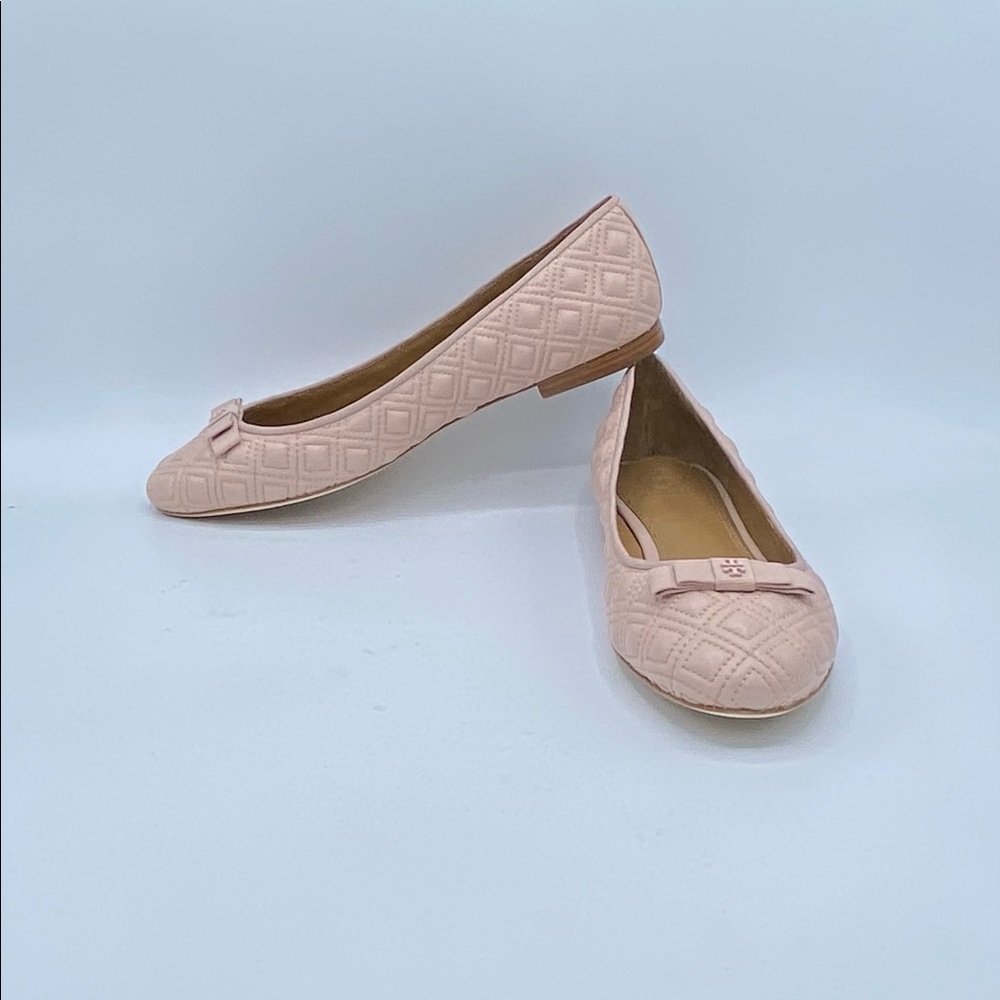 NEW! Tory Burch Marion Quilted Leather Ballet Flat - Picture 3 of 7